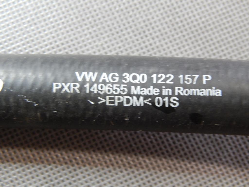VW PASSAT B8 RIVER WATER PIPE 3Q0122157P