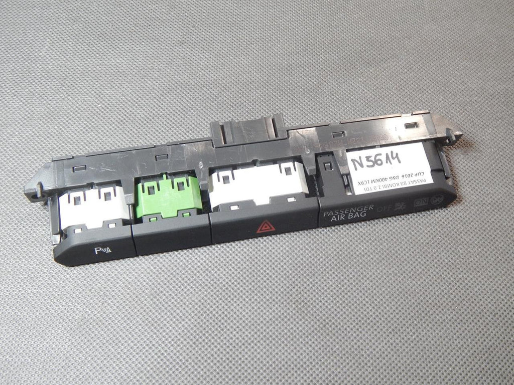 VW PASSAT B8 SWITCH PANEL 3G0927132A
