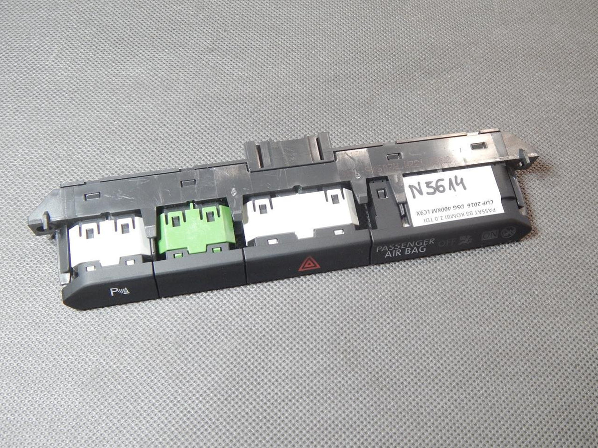 VW PASSAT B8 SWITCH PANEL 3G0927132A