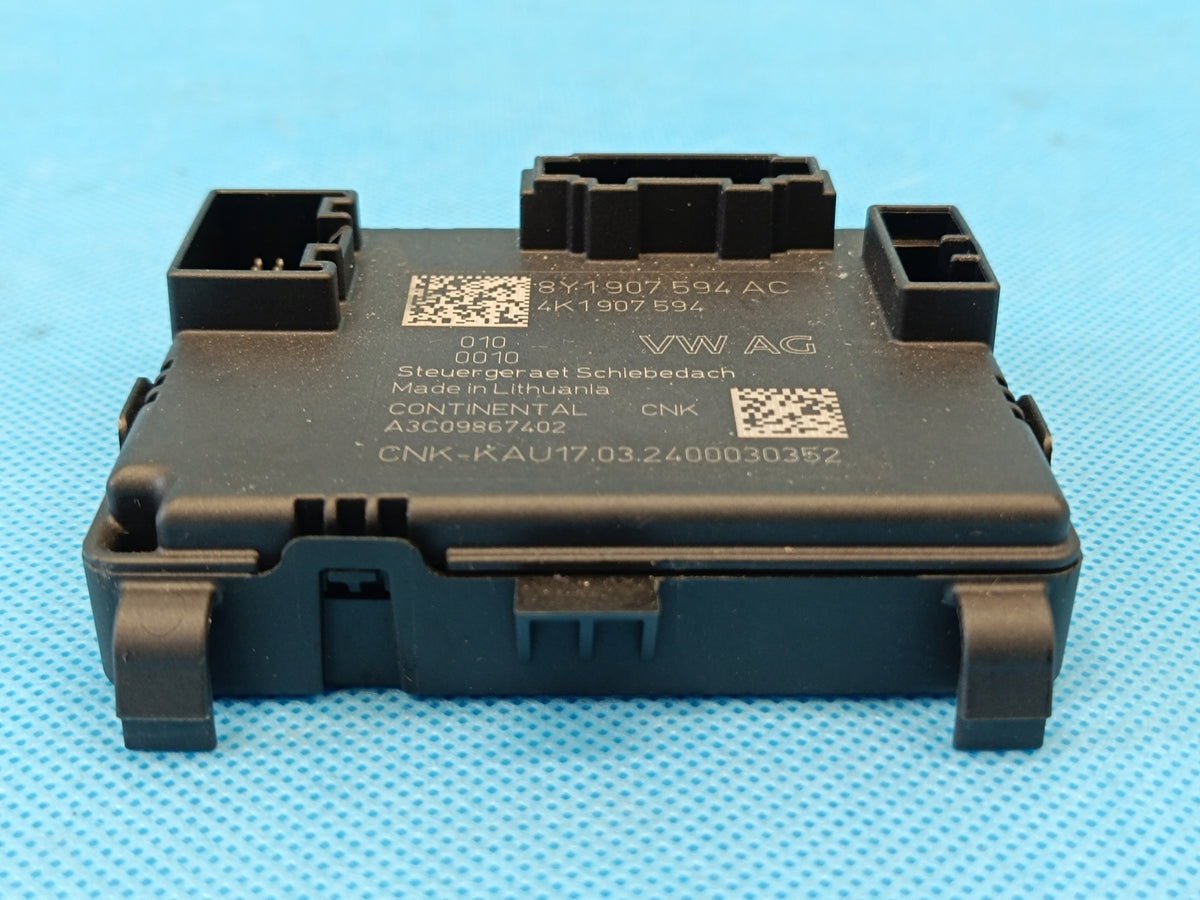 VW PASSAT B9 VARIANT 2.0 TDI 2024 R SUNROOF CONTROLLER MODULE 8Y1907594AC