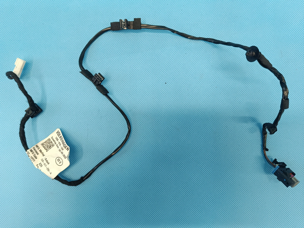 VW PASSAT B9 VARIANT 2.0TDI 24R HANDLE WIRING HARNESS LEFT REAR 3J0971299A