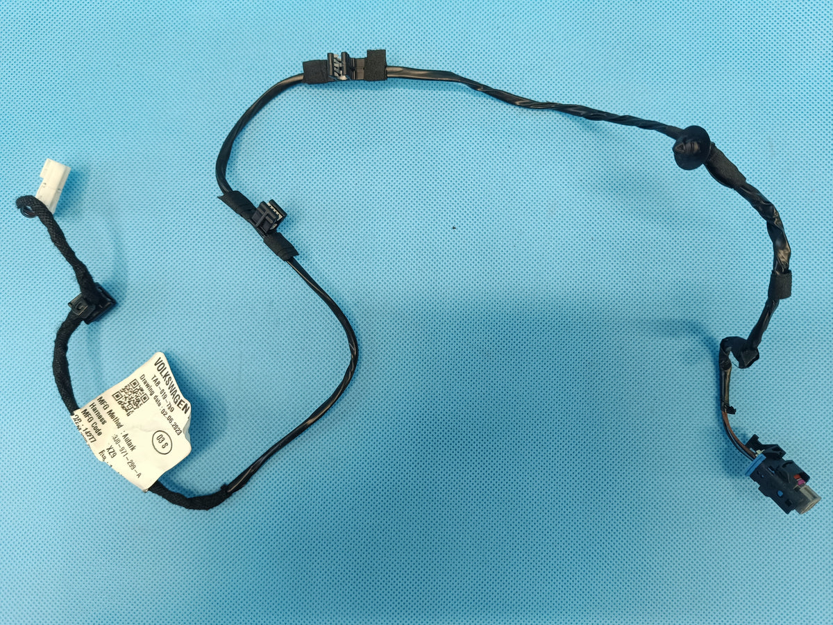 VW PASSAT B9 VARIANT 2.0TDI 24R HANDLE WIRING HARNESS LEFT REAR 3J0971299A