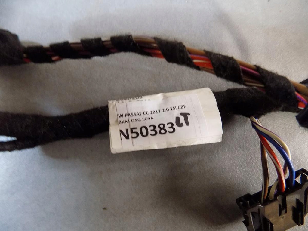 VW PASSAT CC DOOR HARNESS LEFT REAR 3C8971693ED