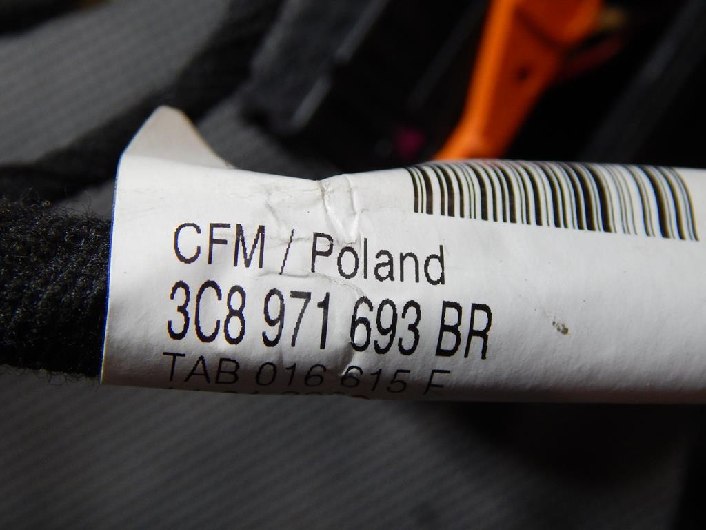 VW PASSAT CC DOOR INSTALLATION LEFT REAR 3C8971693BR