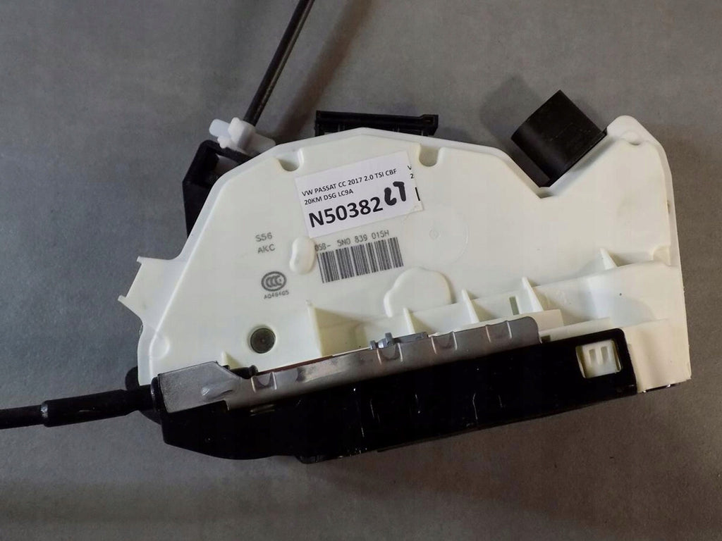 VW PASSAT CC LOCK LEFT REAR 5N0839015H