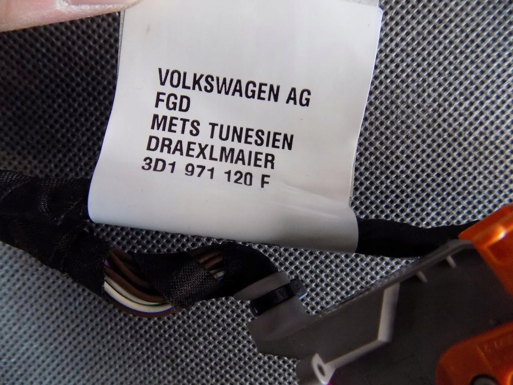 VW PHAETON DOOR HARNESS LEFT FRONT 3D1971120F