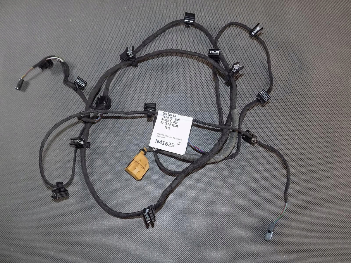 VW PHAETON DOOR HARNESS LEFT REAR 3D7971693J