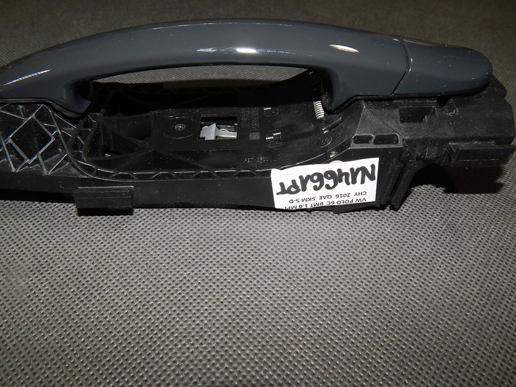 VW POLO 6C EXTERIOR DOOR HANDLE RIGHT REAR LI7F