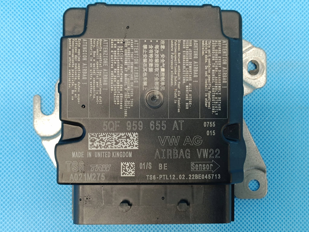 VW Passat B8 VARIANT 2.0 TDI 110KW 2022R DRIVER MODULE AIRBAG 5QF959655AT