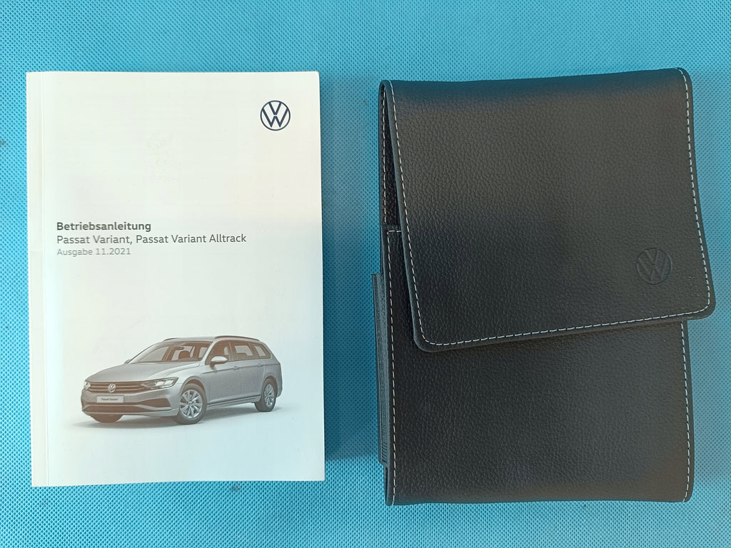 VW Passat B8 VARIANT 2.0 TDI 2022 R POUCH BAG USER MANUAL