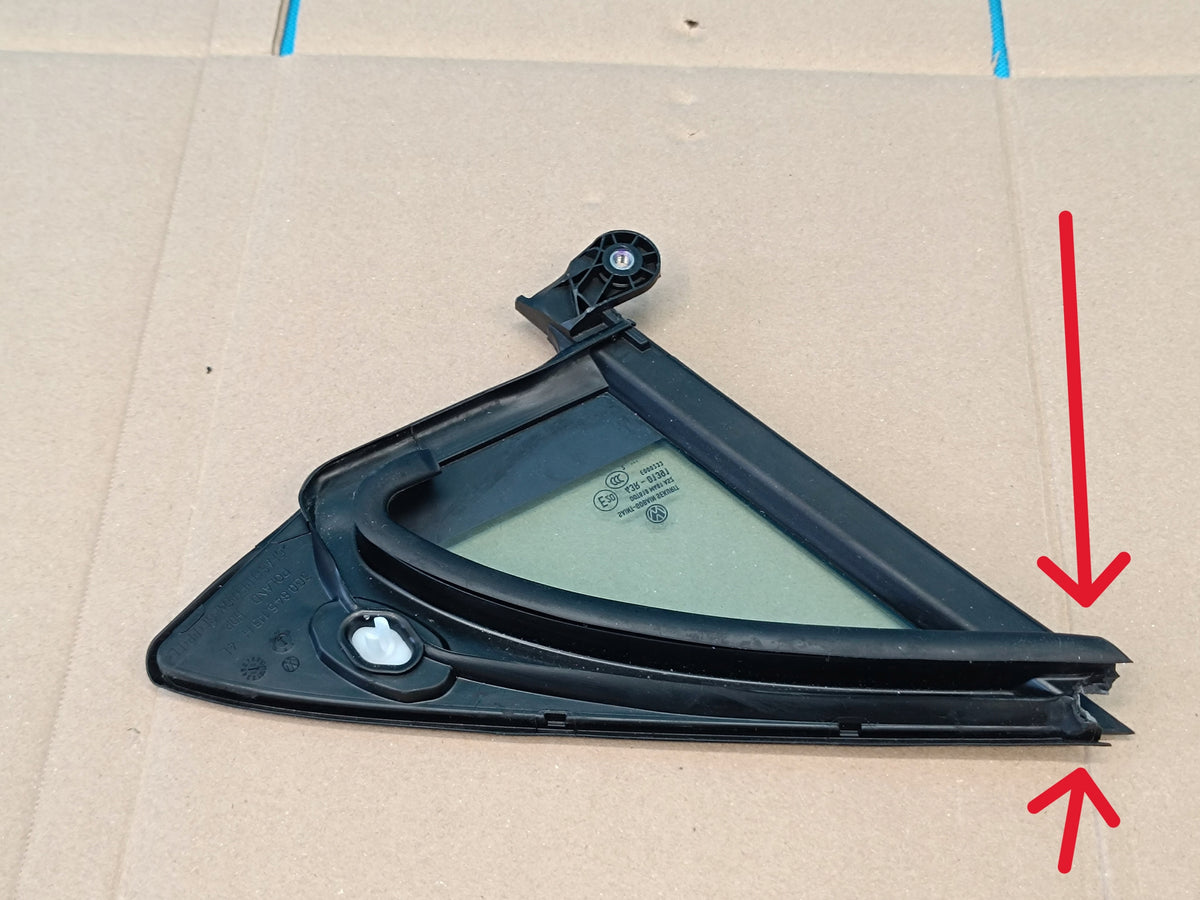 VW Passat B8 VARIANT GLASS TRIANGLE DOOR LEFT FRONT 3G0845113H FROM 2022