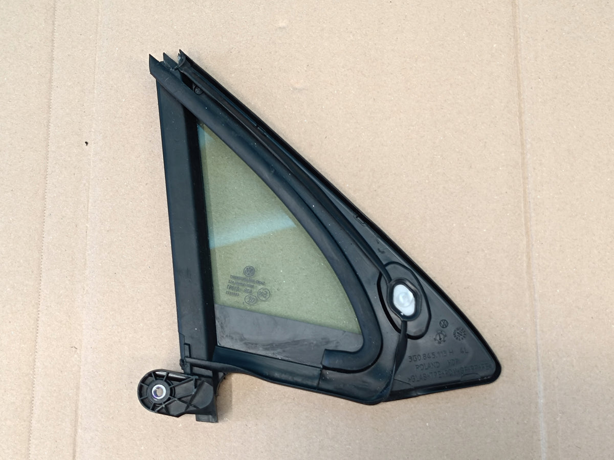 VW Passat B8 VARIANT GLASS TRIANGLE DOOR LEFT FRONT 3G0845113H FROM 2022