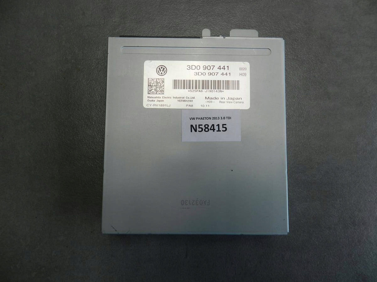 VW Phaeton 3D0907441 CAMERA MODULE