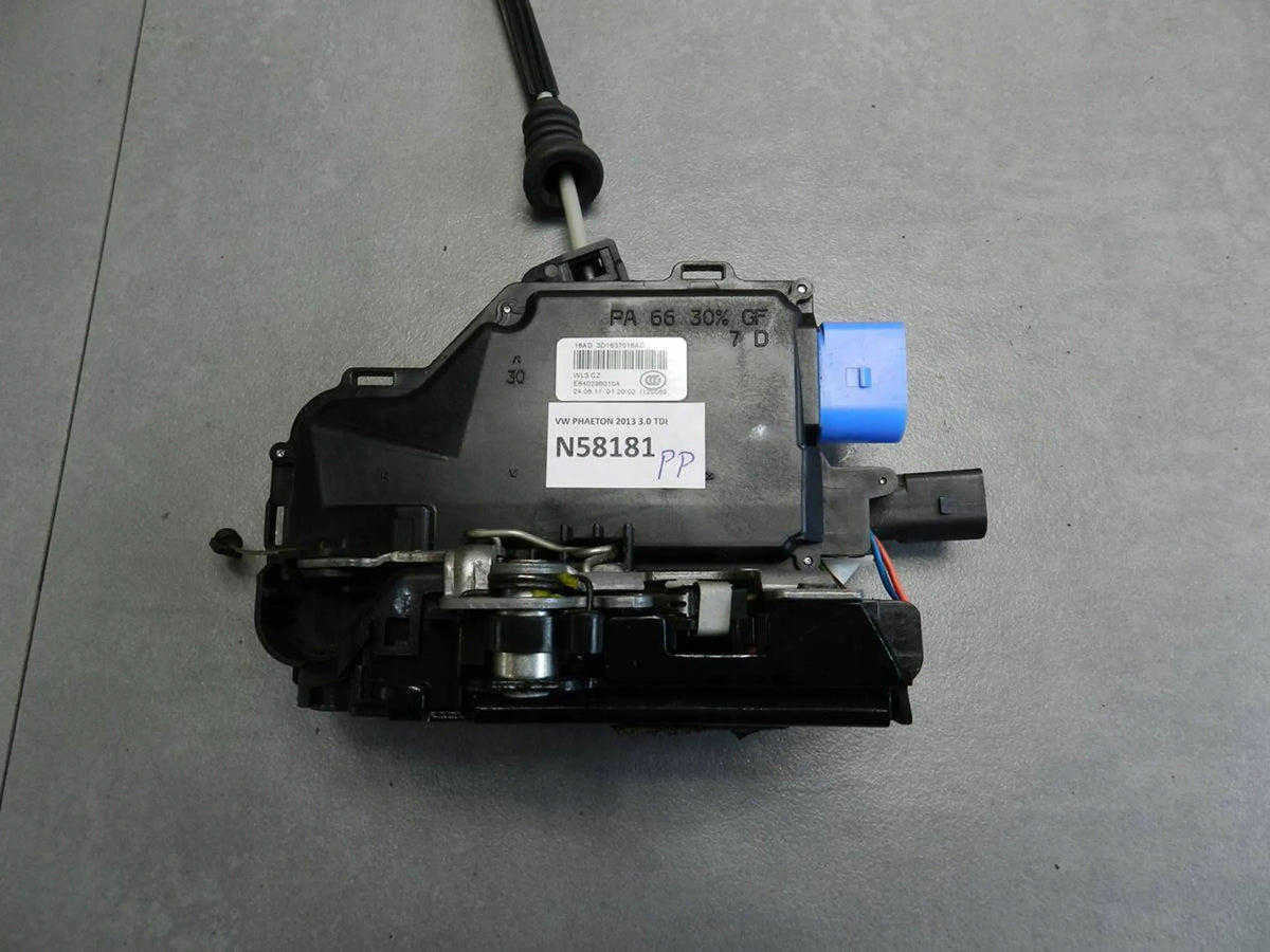 VW Phaeton LOCK RIGHT FRONT 3D1837016AD