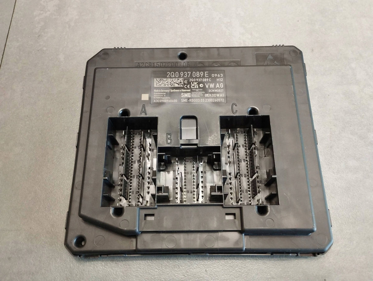 VW Polo VI 2G COMFORT MODULE 2Q0937089E