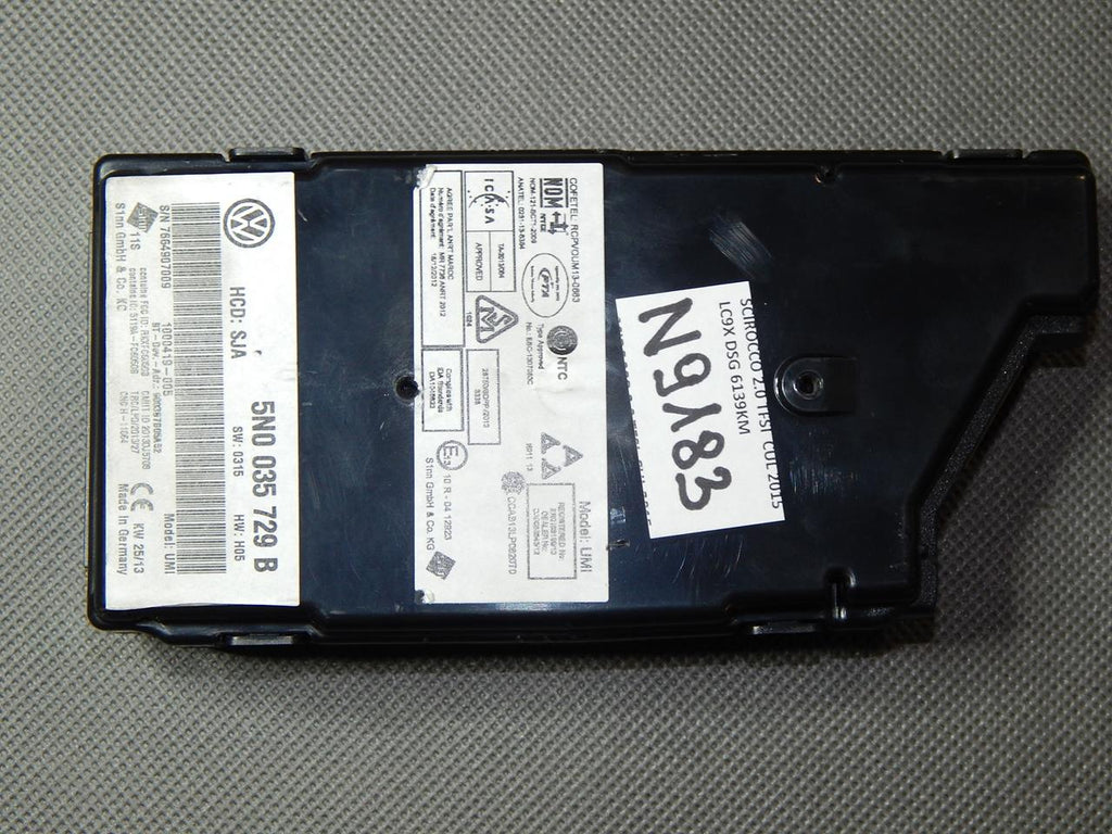 VW SCIROCCO DRIVER INTERFACE 5N0035729B