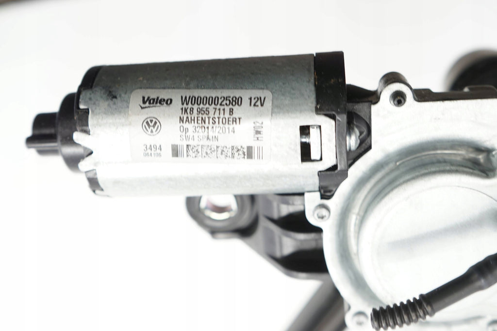 VW SCIROCCO III LIFT 15R WINDSHIELD WIPER MOTOR REAR 1K8955711B