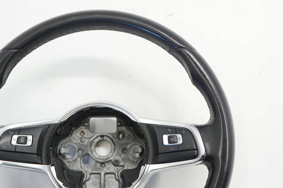 VW SCIROCCO LIFT 15R STEERING WHEEL LEATHER BLACK MULTI 1K8419091AF