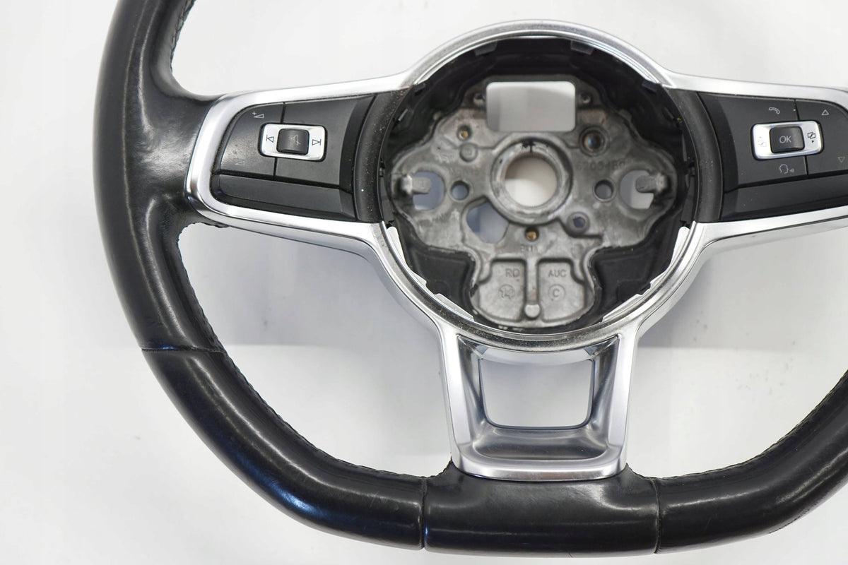 VW SCIROCCO LIFT 15R STEERING WHEEL LEATHER BLACK MULTI 1K8419091AF