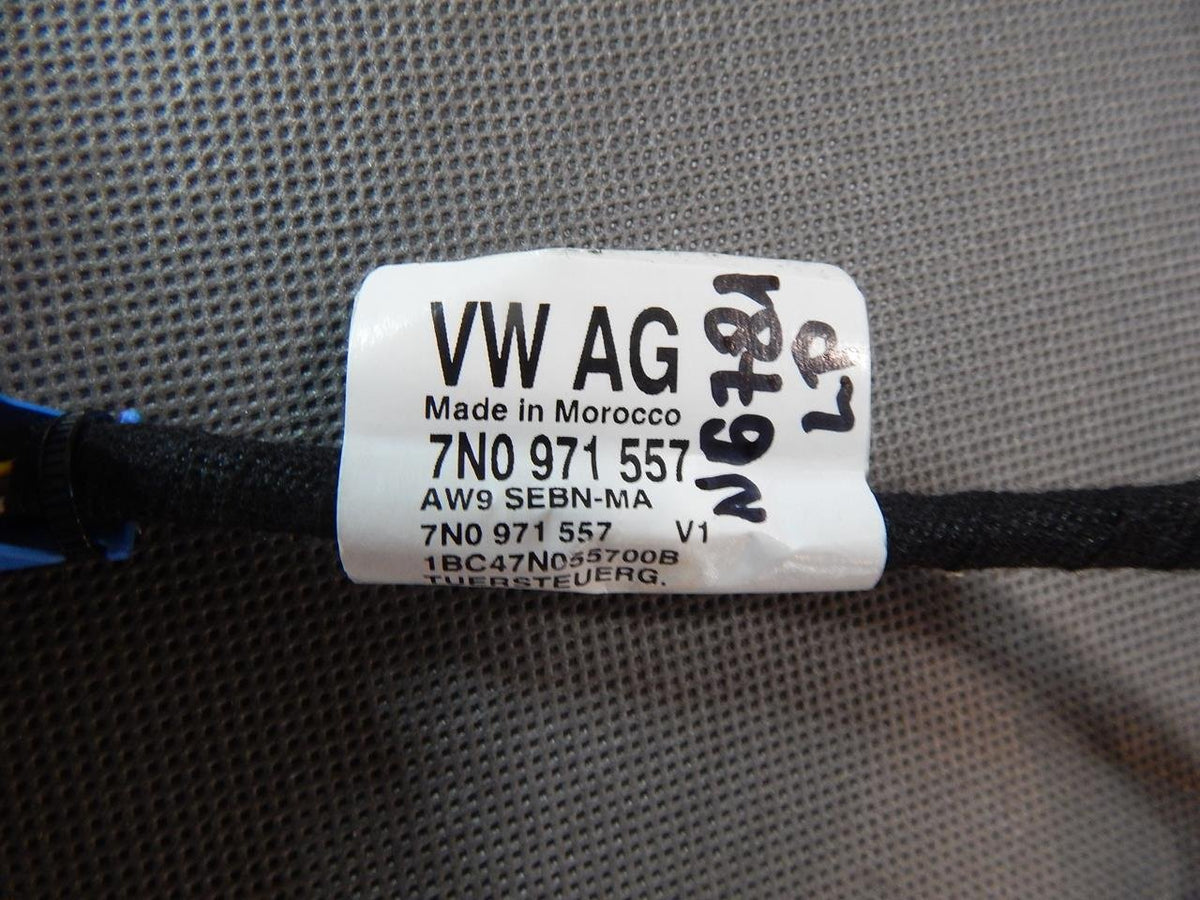 VW SHARAN 7N DOOR HARNESS LEFT FRONT 7N0971557