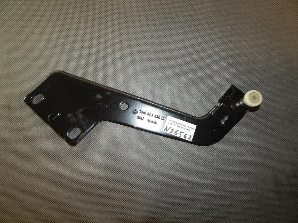VW SHARAN 7N RIGHT DOOR GUIDE 7N0843436D