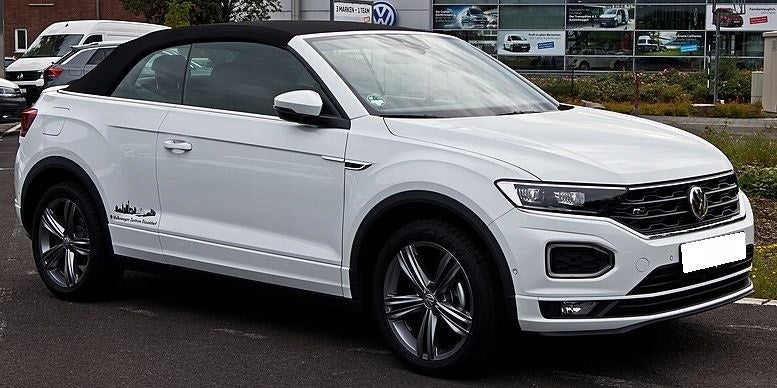 VW T-ROC CONVERTIBLE COVER FOLDING ROOF RIGHT 2GC863312 2021R