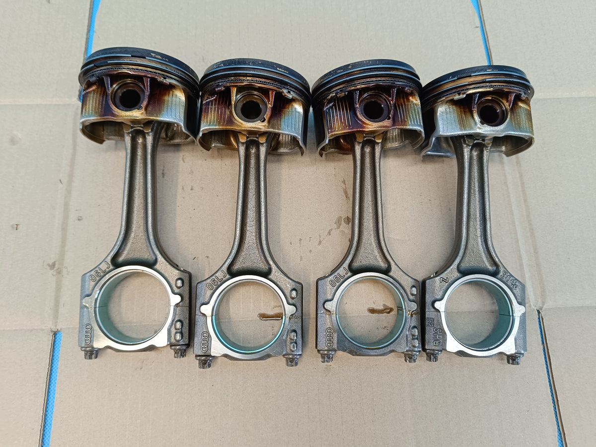 VW TIGUAN 2 II 2.0TFSI 140KW BNNA 2022R PISTON CONNECTING ROD 06N107065J 06H198401D