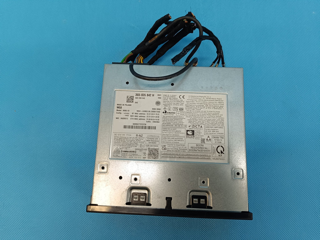 VW TIGUAN 2 II LIFT 2.0 TFSI 137KW 2024 R NAVIGATION READER MMI 3G5035842H