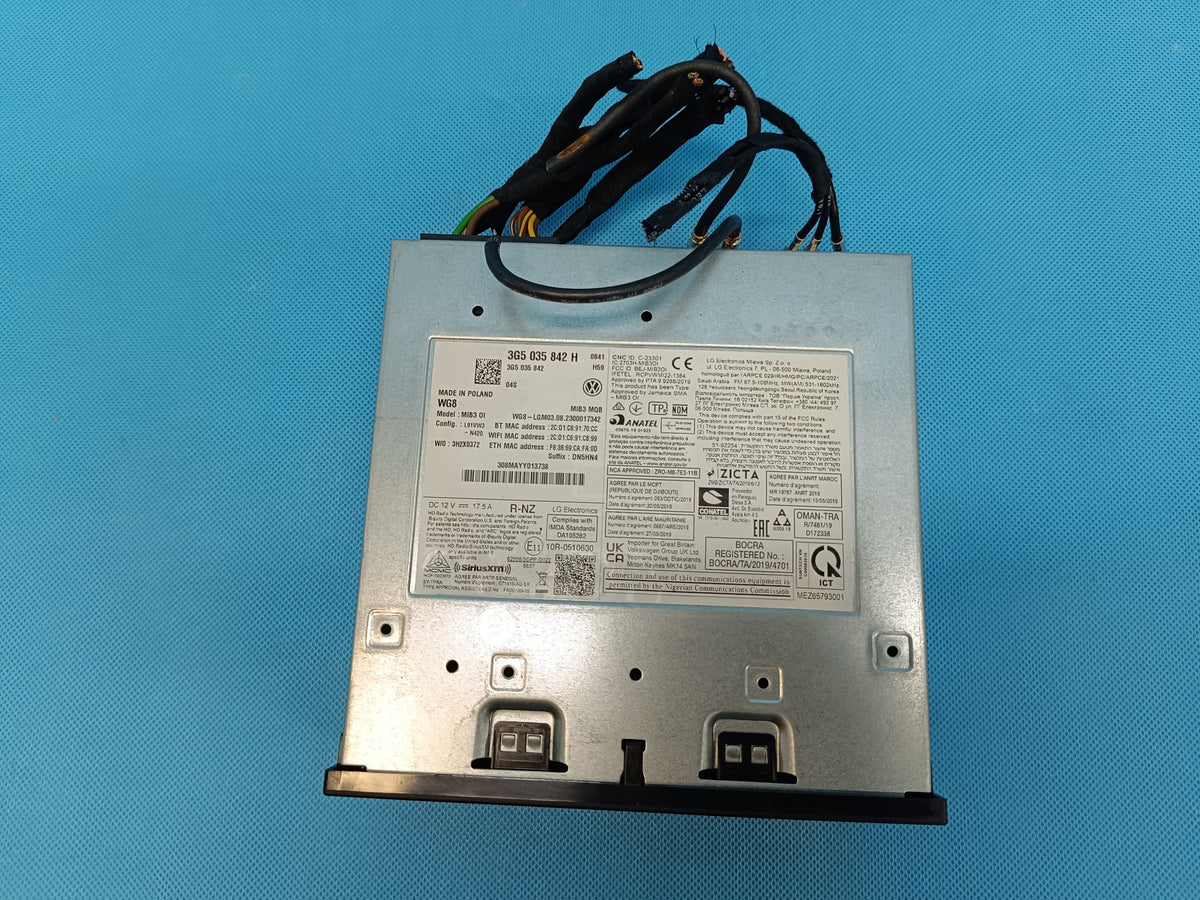 VW TIGUAN 2 II LIFT 2.0 TFSI 137KW 2024 R NAVIGATION READER MMI 3G5035842H