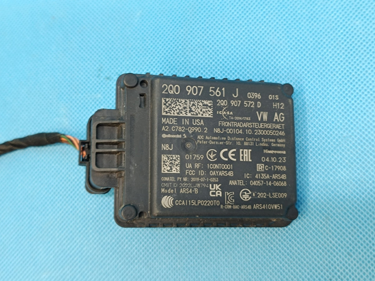 VW TIGUAN 2 II LIFT 2.0 TFSI 137KW 2024 R RADAR SENSOR ACC 2Q0907561J