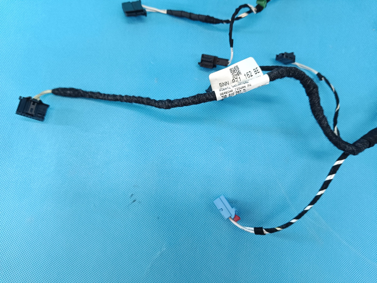 VW TIGUAN 2 II LIFT 2.0 TFSI 2024 R DOOR HARNESS RIGHT FRONT 5NN971162BE