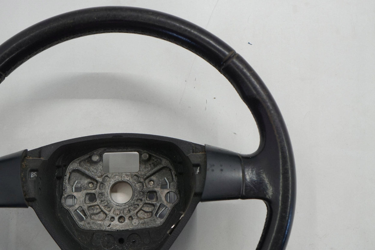 VW TIGUAN 5N 08R STEERING WHEEL LEATHER BLACK 1T0419091AB