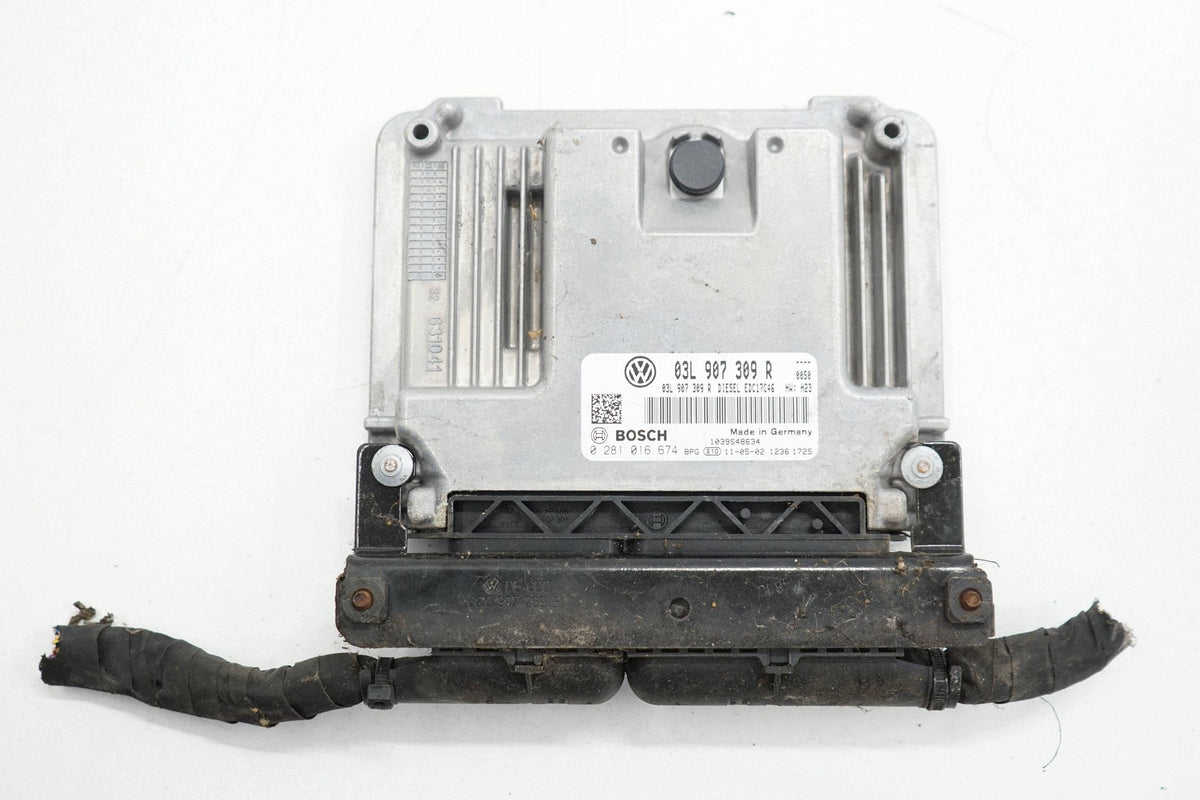 VW TIGUAN 5N 11R 2.0 TDI COMPUTER ENGINE DRIVER 03L907309R