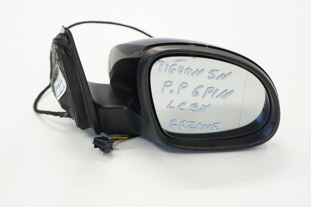 VW TIGUAN 5N 11R MIRROR RIGHT 6PIN LC9X MULLED ENGLISHMAN