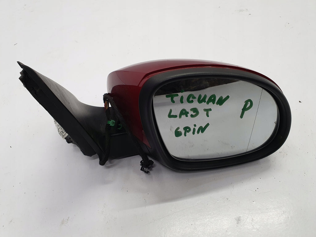 VW TIGUAN 5N MIRROR RIGHT 6PIN LA3T