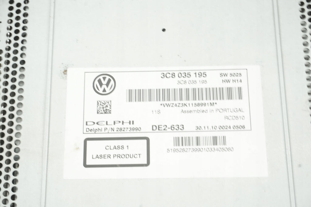 VW TIGUAN 5N RADIO CD NAVIGATION 3C8035195