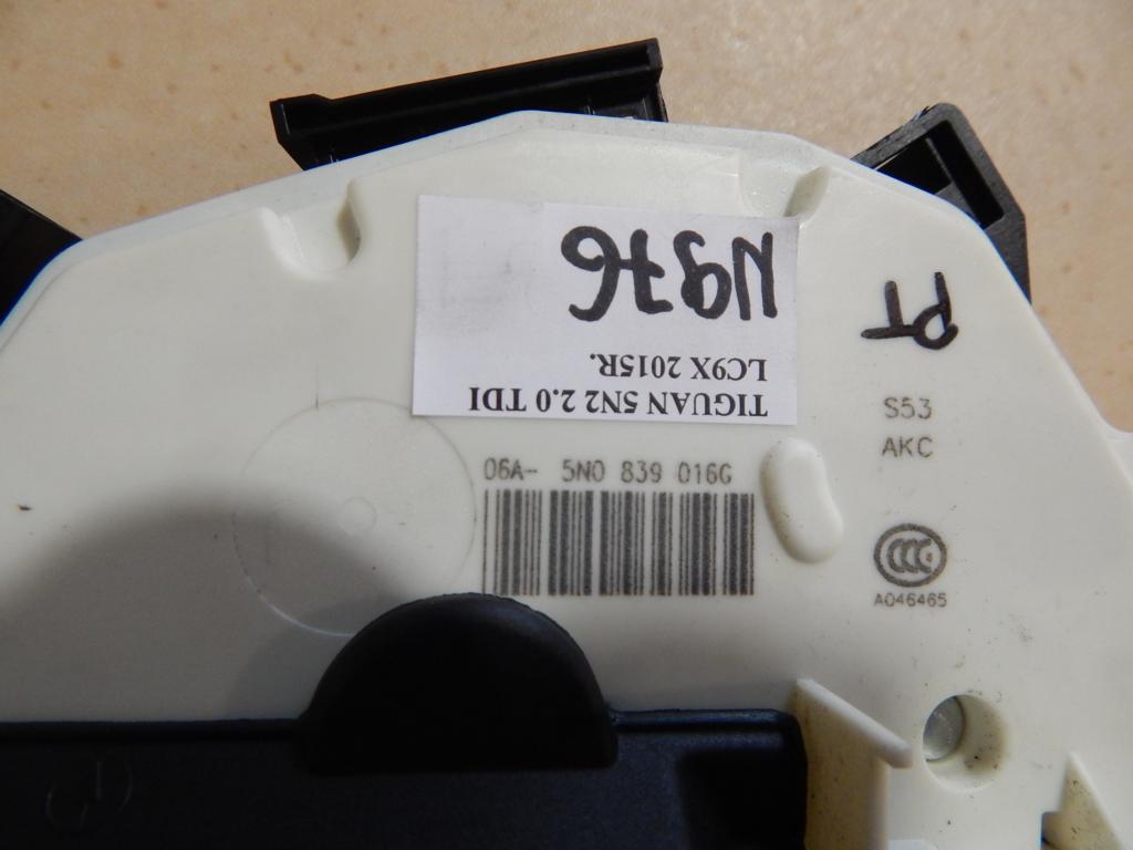 VW TIGUAN 5N2 DOOR LOCK RIGHT REAR 5N0839016G
