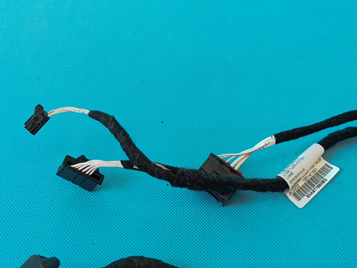 VW TIGUAN II 2 LIFT 1.5 TSI 96KW 2021 R DOOR HARNESS LEFT REAR 5NA971693BQ