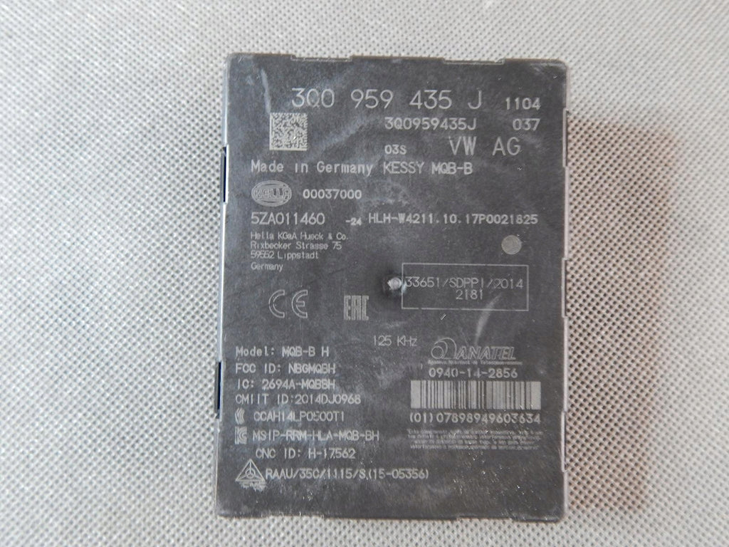 VW TIGUAN II DRIVER MODULE KESSY 3Q0959435J