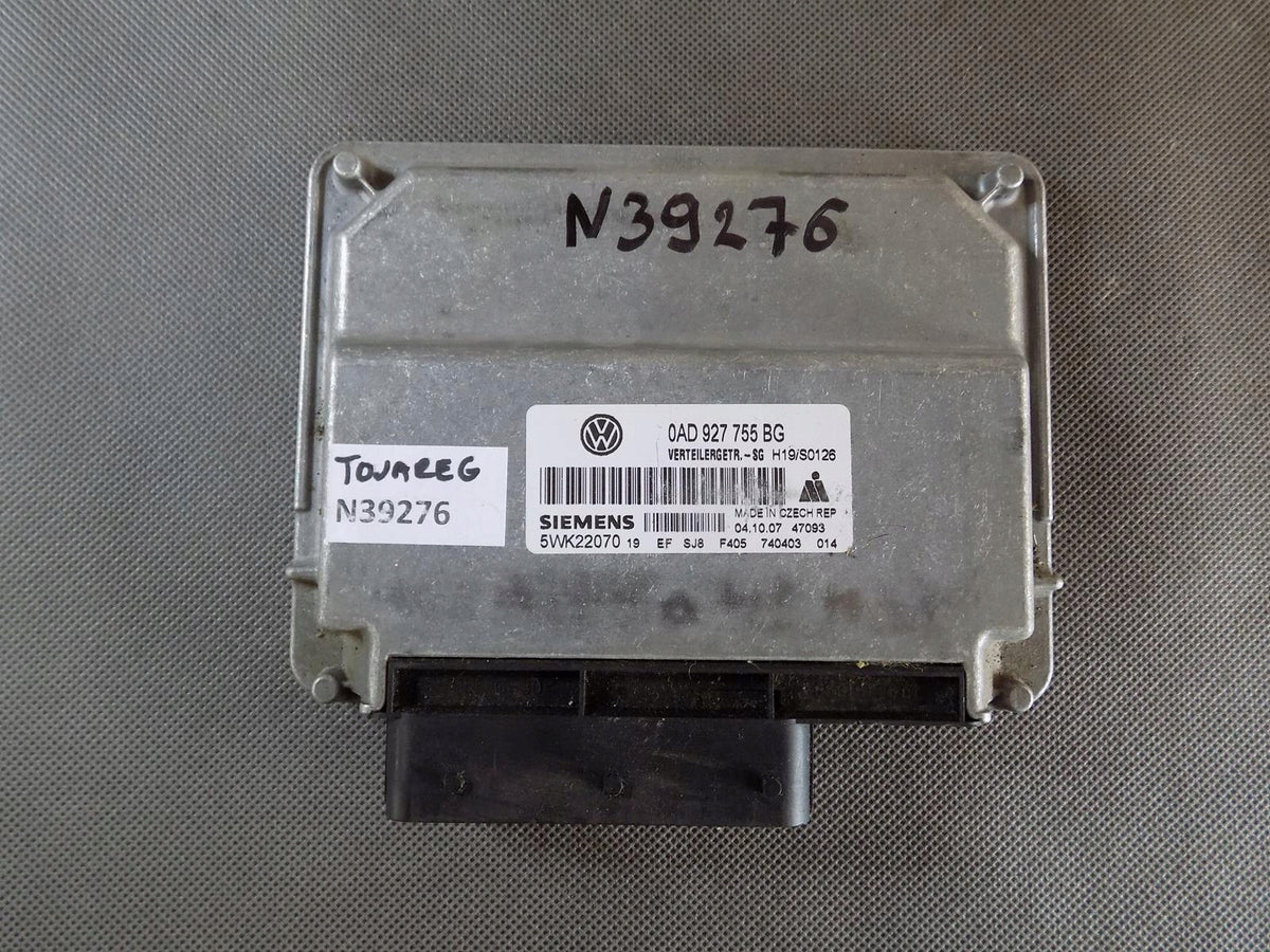 VW TOUAREG 7L BOX DRIVER 5WK22070 0AD927755BG