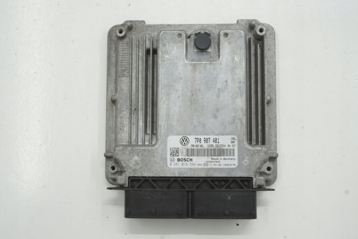 VW TOUAREG 7P 11R ENGINE CONTROLLER 3.0TDI 7P0907401