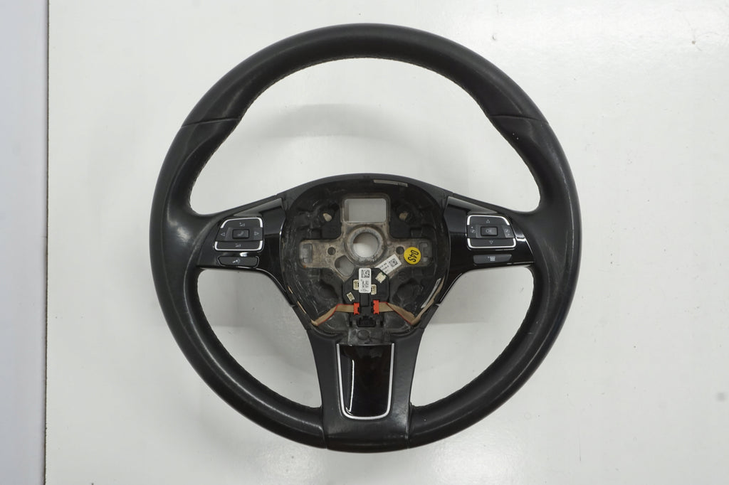 VW TOUAREG 7P 11R STEERING WHEEL LEATHER MULTIFUNCTION 7P6419091 NGB