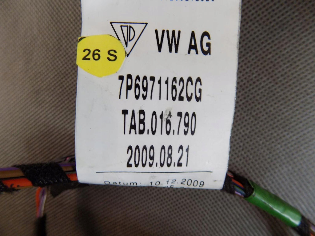VW TOUAREG 7P DOOR HARNESS RIGHT FRONT 7P6971162CG