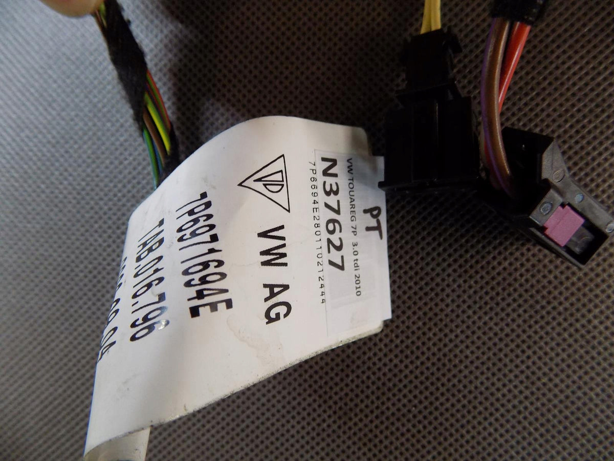 VW TOUAREG 7P DOOR HARNESS RIGHT REAR 7P6971694E