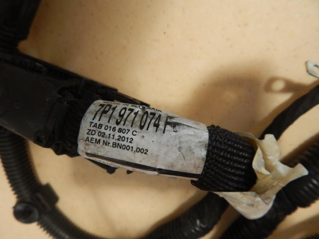 VW TOUAREG 7P ENGINE COMPARTMENT HARNESS 7P1971074F