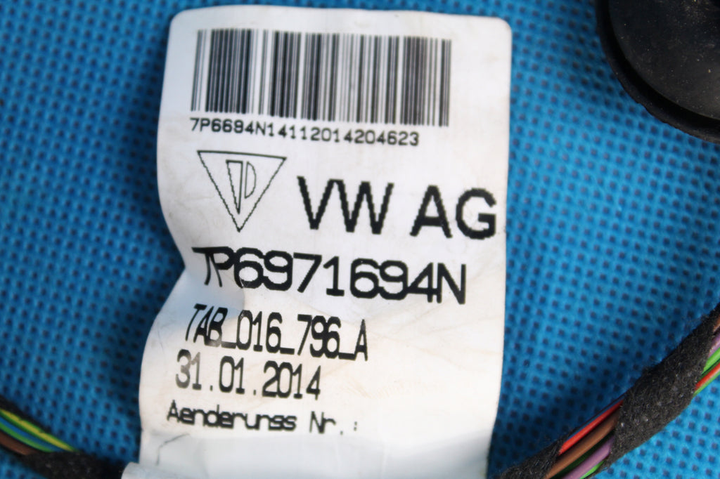 VW TOUAREG 7P II LIFT DOOR HARNESS REAR 2015R 7P6971694N