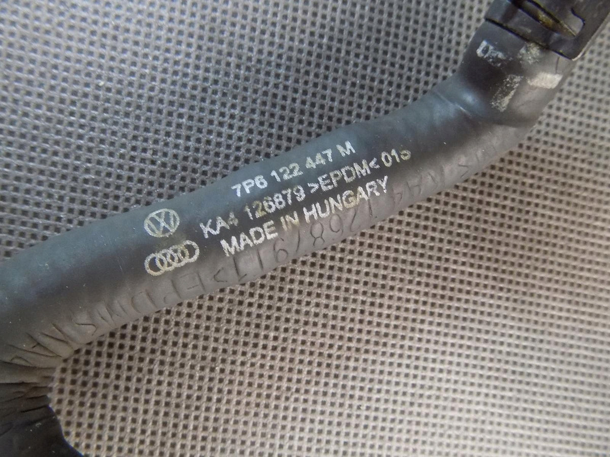 VW TOUAREG 7P PIPE WATER HOSE 7P6122447M