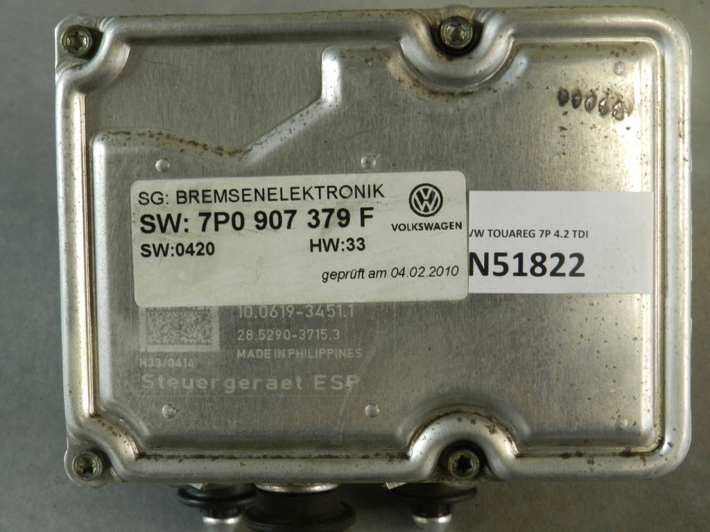 VW TOUAREG 7P PUMP ABS 7P0614517C 7P0907379F