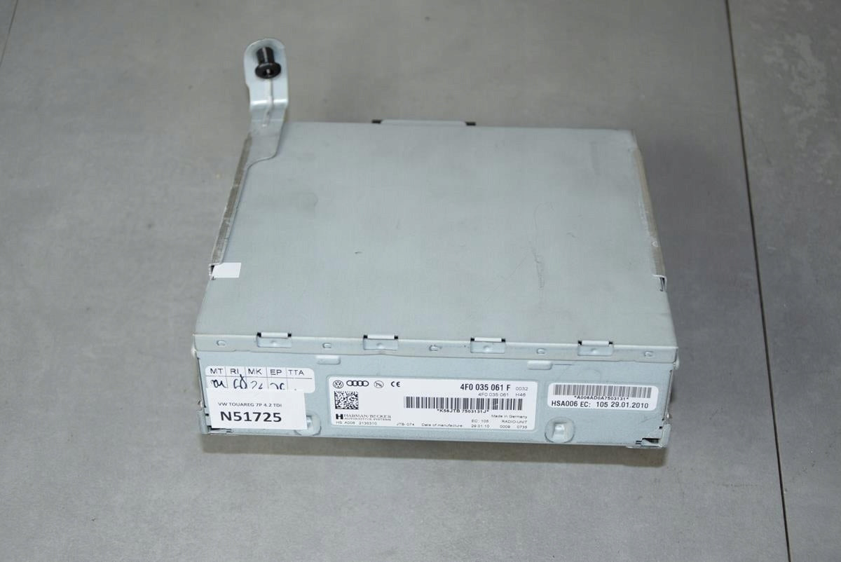 VW TOUAREG 7P RADIO TUNER 4F0035061F