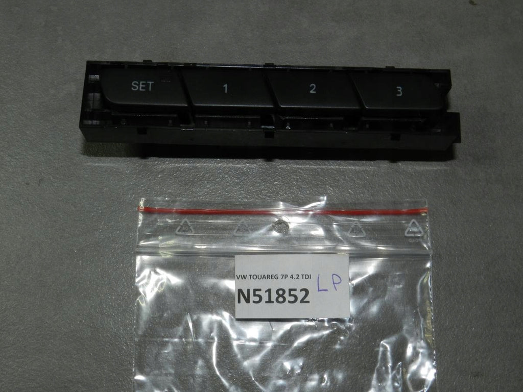 VW TOUAREG 7P SWITCH SEAT MEMORY 7P1959769A